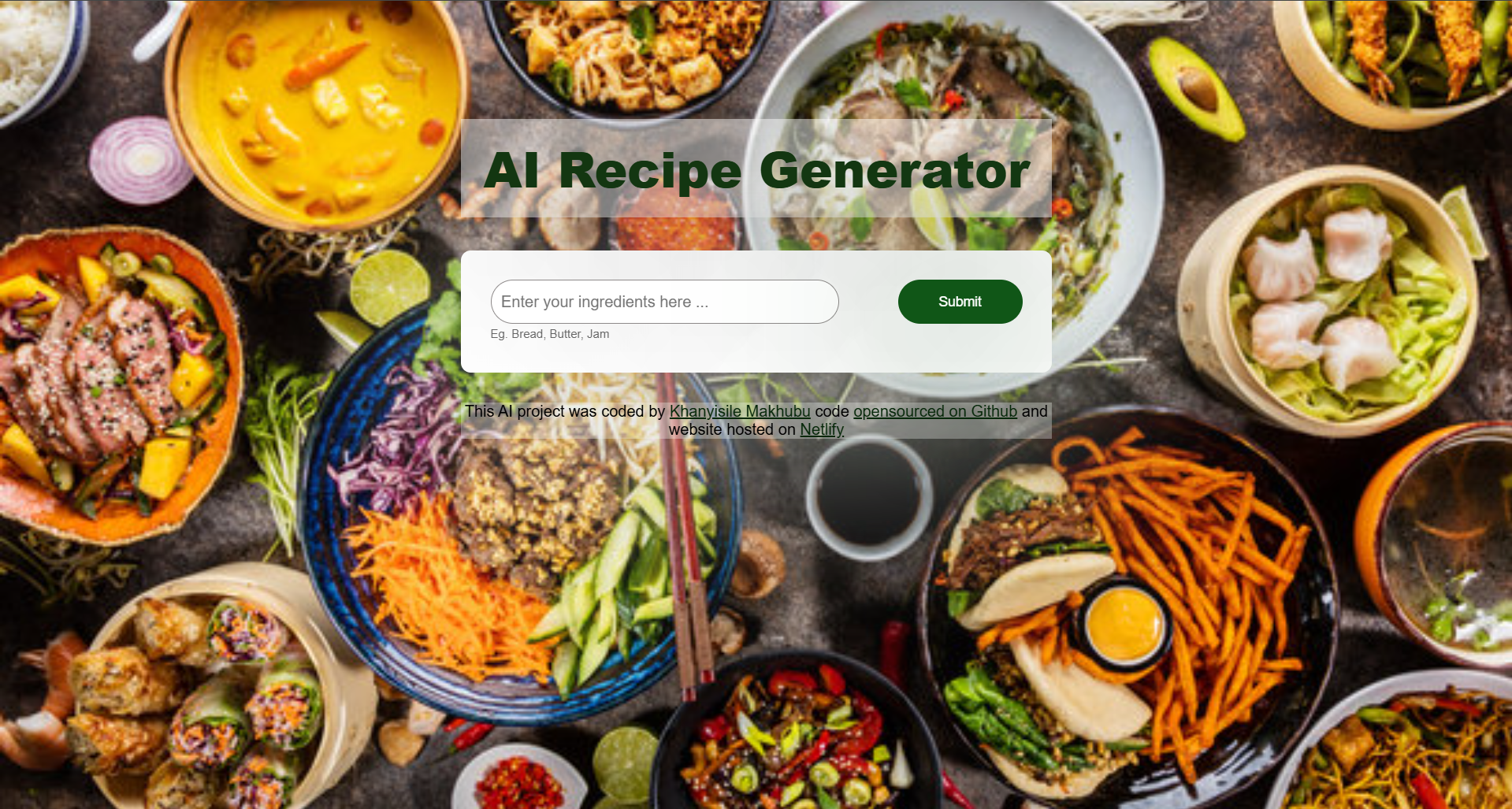 AI-recipe